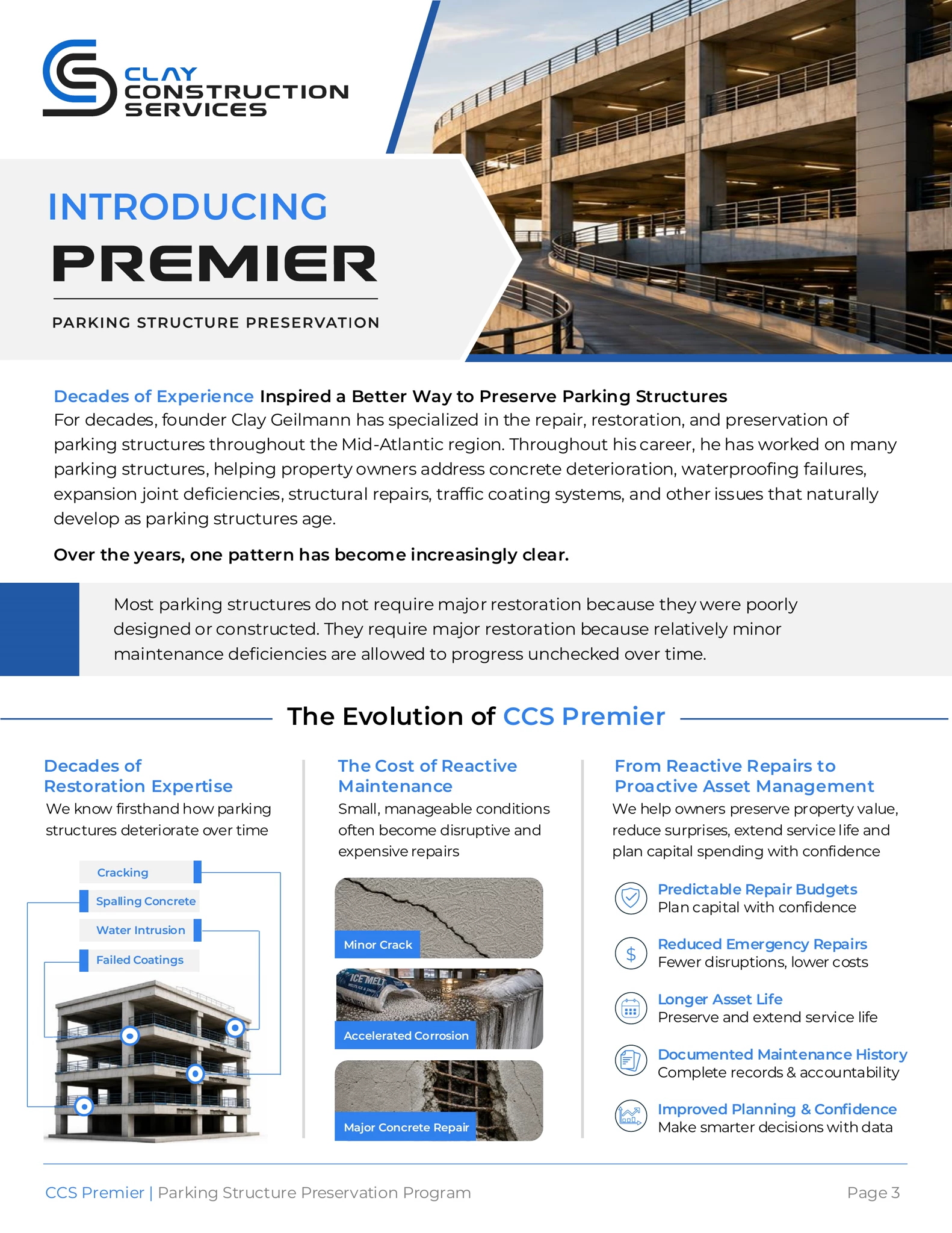 Clay Premier proposal 03 intro